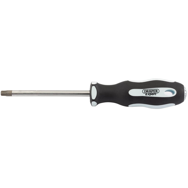 Draper TX-STAR Security Soft Grip Screwdriver, T40T x 100mm 35150 Draper - Dynamic Drive