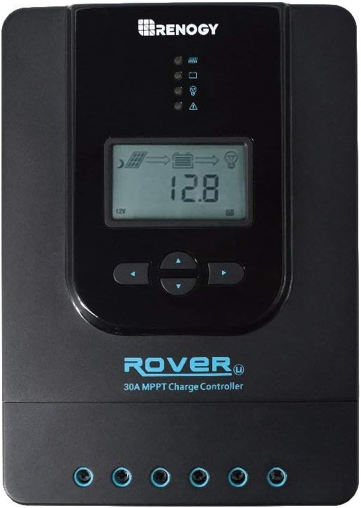 Renogy Rover 12V 30A MPPT Charge Controller Dyna-mo Solar - Dynamic Drive