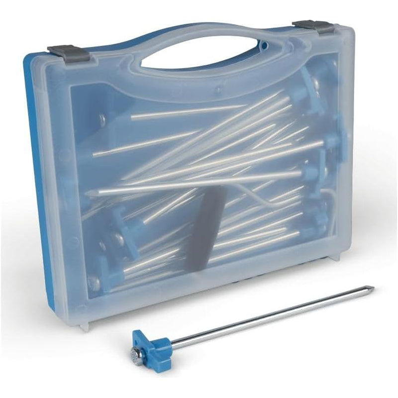 Kampa Caravan Awning Tent Gazebo Rock Peg Set / 20pk with Peg Puller Kampa - Dynamic Drive