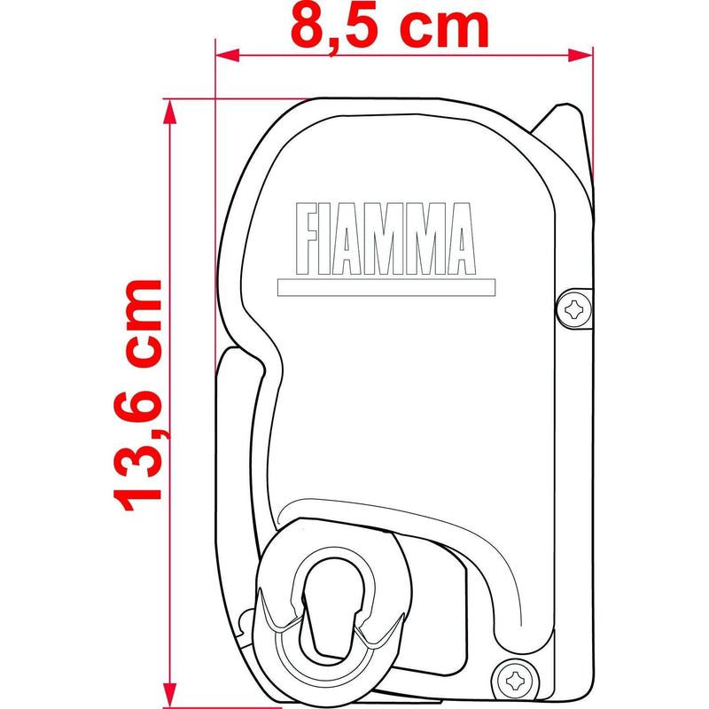 Fiamma F45S Titanium 4M Royal Grey 06290C01R Fiamma - Dynamic Drive