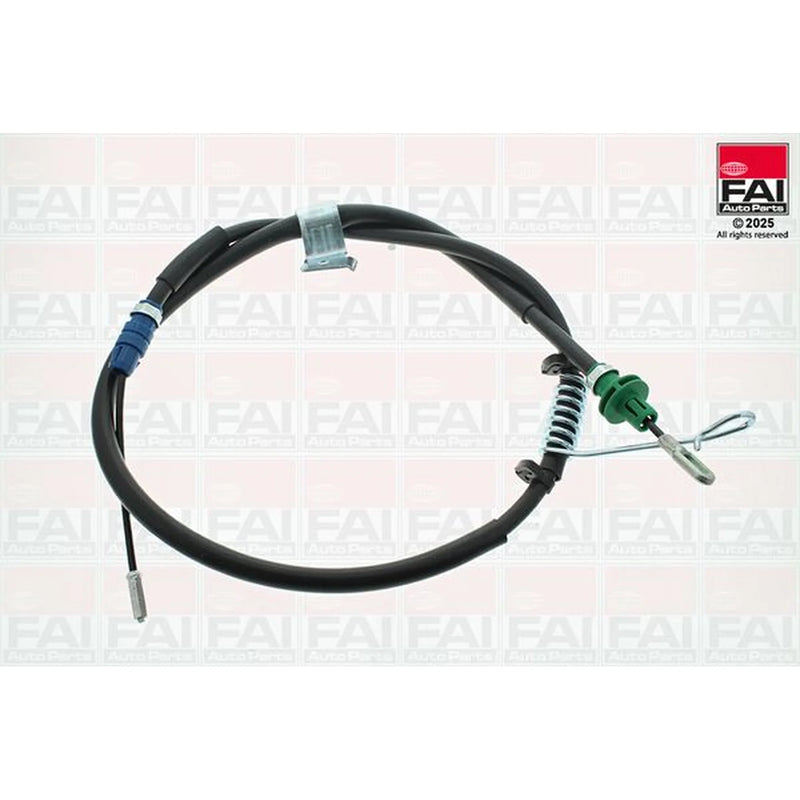 FAI Handbrake Cable Left Rear fits Ford Transit Custom V362 2015-2023 2.0