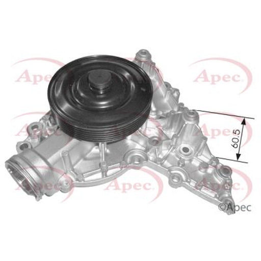 Apec Engine Cooling Water Pump fits Mercedes-Benz C-Class 2005-2008
