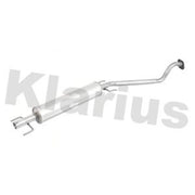Klarius Box With Centre Pipe Centre fits Opel Astra F Classic 1998-2005 1.6