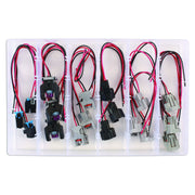 Connect Assorted Delphi & Denso Injector Connector Kit 18pc 37549 Tool Connection - Dynamic Drive