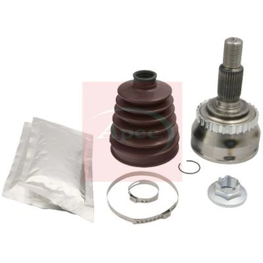 Apec CV Axle Shaft Assembly Wheel Side ACV1107