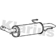 Klarius Box With Tail Pipe Rear fits Opel Astra G 2003-2005 1.7