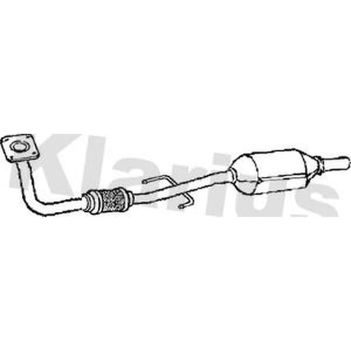 Klarius Catalyst Type Approved With Pipe Front fits Seat Arosa 1997-2004 1.4
