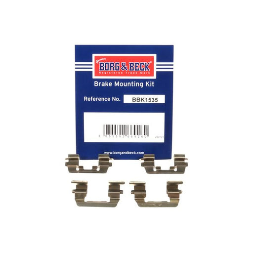 Borg & Beck Brake Pad Accessory Fitting Kit Front BBK1535