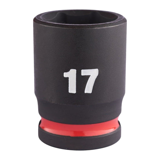 Milwaukee 17mm 3/8 Impact Socket Std-1Pc New 4932480274 Milwaukee - Dynamic Drive