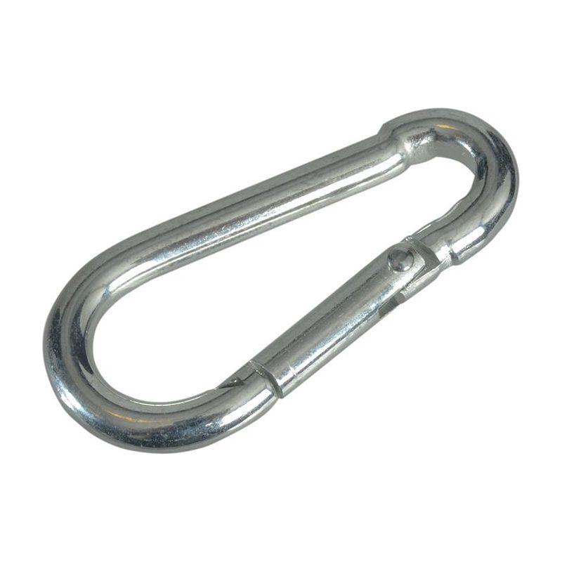 Faithfull Fire Brigade Snap Hook 4mm Zinc Plated (Pack 4) Faithfull - NN4 Online