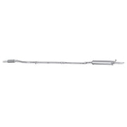 Hella End Silencer Rear fits Fiat Seicento / 600 1998-2010 1.1