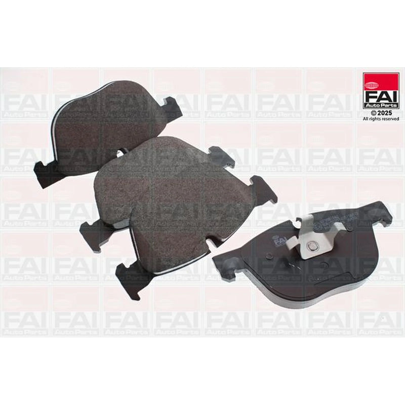 FAI Front Vented & Rear Vented Brake Discs & Pads fits BMW X6 2008-2014