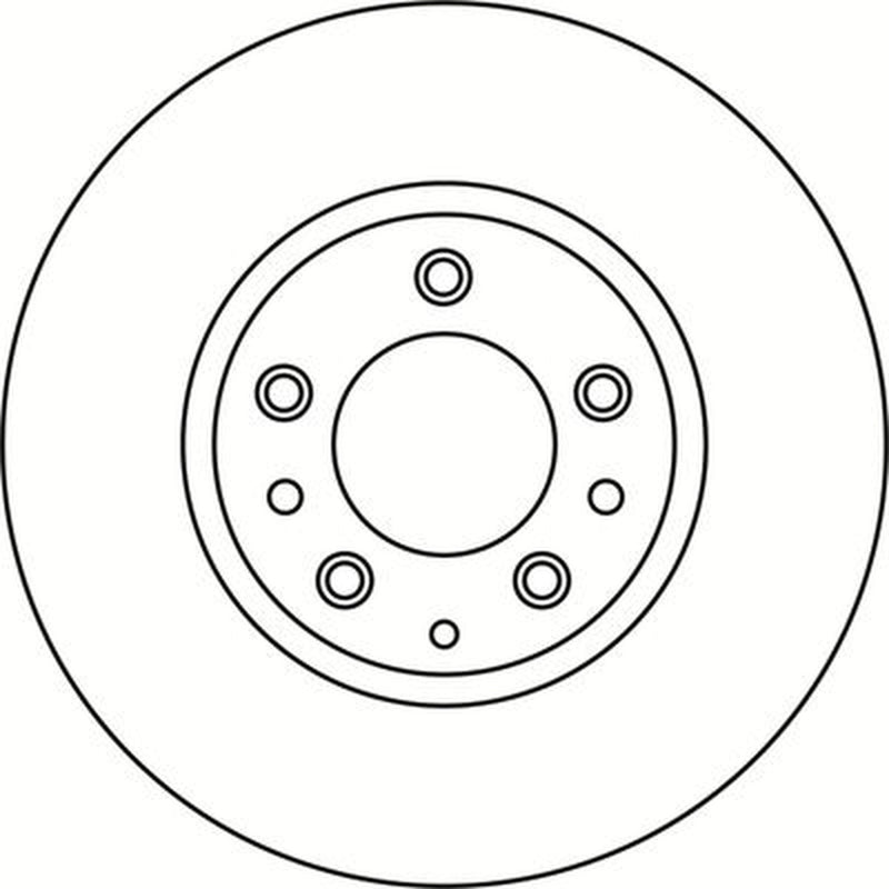 Abtex 2 x Vented Brake Discs fits Mazda 6 2007-2013 1.8 2.0 2.2 2.5