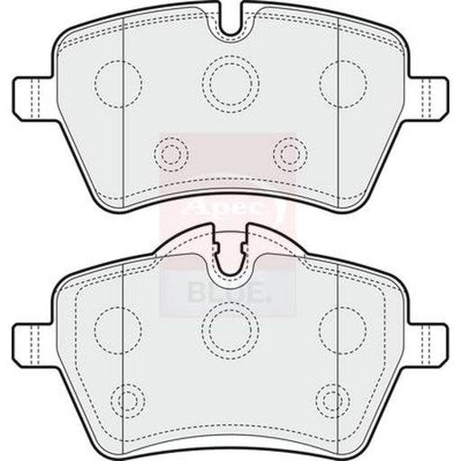Apec Front Brake Pad Set PD3228