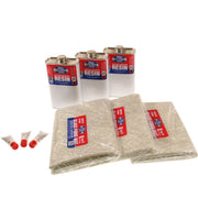 Baileys Fibreglass Repair Kit 24Sq ft with Resin, Matting, and Tools Baileys - Dynamic Drive