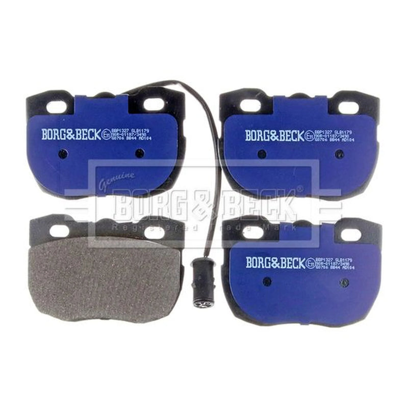 Borg & Beck Front & Rear Brake Discs & Pads fits Land Rover Range Rover