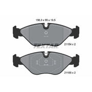 Textar Front Brake Pad Set 2115402