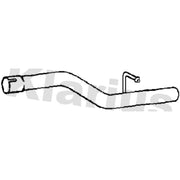 Klarius Exhaust Pipe OD fits Volvo C30 2006-2012 2.0