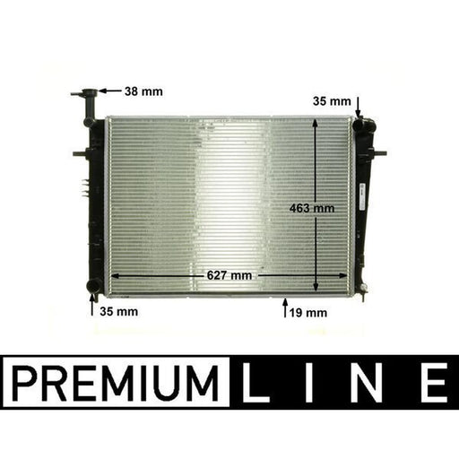 Mahle Engine Radiator fits Hyundai Tucson 2004-2010 2.0