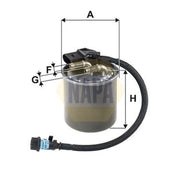 NAPA Fuel Filter Element fits Mercedes-Benz Marco Polo Camper 2015 on