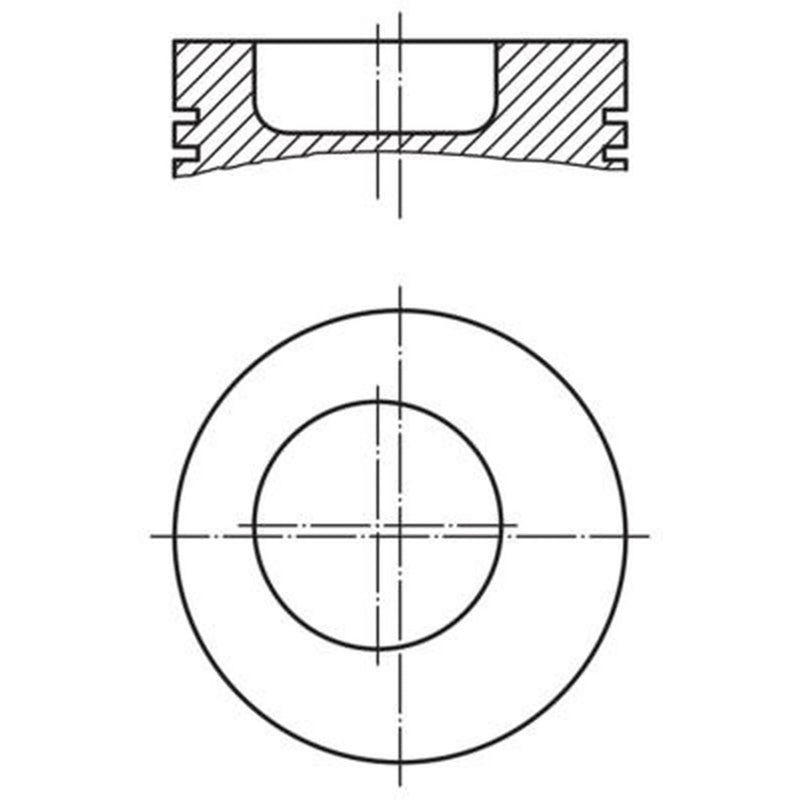 Mahle Piston Cylinder Bore = 107mm