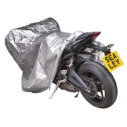 Sealey Motorcycle Cover Large 2460 x 1050 x 1370mm MCL Sealey - Dynamic Drive