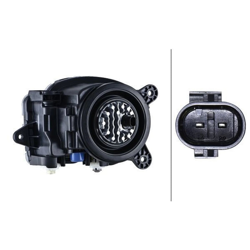 Hella Front Left Fog Light LED fits Cupra Formentor 2020-2021 1.4 1.5 2.0 2.5