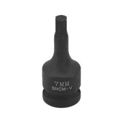 Laser Impact Socket Bit 1/2"D 7mm 8233 Laser - Dynamic Drive