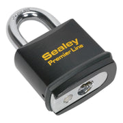 Sealey Steel Body Padlock 54mm PL502 Sealey - Dynamic Drive