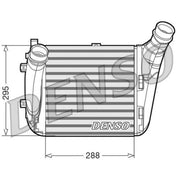 Denso Intercooler (Charge Air Cooler) Right fits Audi Q7 2008-2014 6.0