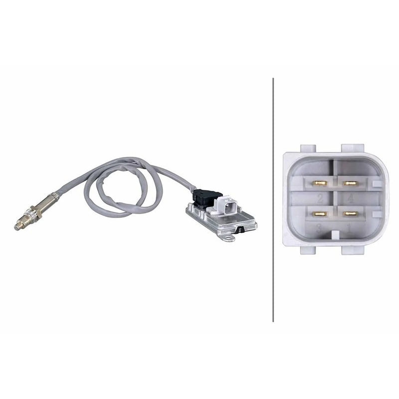 Hella NOx Nitrogen Oxide Sensor Exhaust Pin fits Scania G I 2004-2019