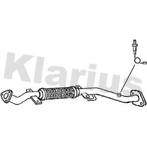 Klarius Exhaust Pipe OD 301334