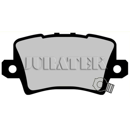 Juratek Front & Rear Pads fits Honda Civic VIII 2005-2011 1.4 1.8 2.2