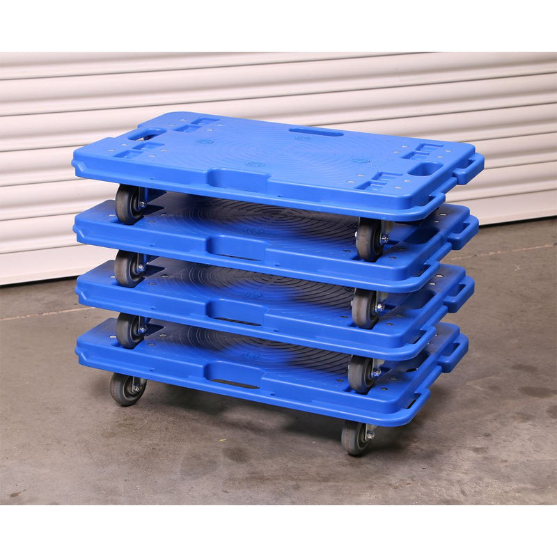 Sealey Interlocking Plastic Dolly 150kg Capacity CM150 Sealey - Dynamic Drive