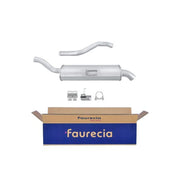 Hella End Silencer Rear fits Renault Grand Scénic III 2009-2016 1.5 1.6 1.9