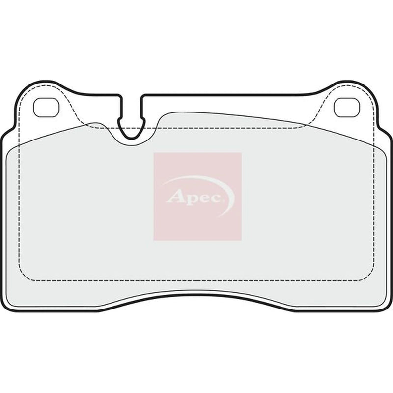 Apec Front Brake Pad Set PAD1508