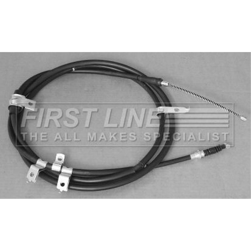 First Line Handbrake Cable Left Rear fits Ford Ranger 2006-2012 2.5 3.0