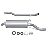 Hella End Silencer Rear fits Citroën C15 Box Body/Mpv 1986-2005 1.4 1.8 1.9