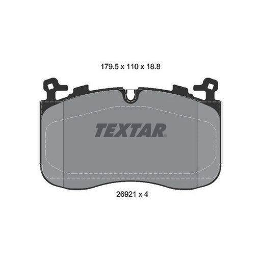 Textar Front Brake Pad Set 2692101