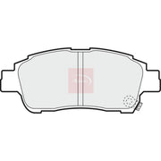 Apec Front & Rear Pads fits Toyota Yaris/Vitz 1999-2005 1.0 1.3 1.4