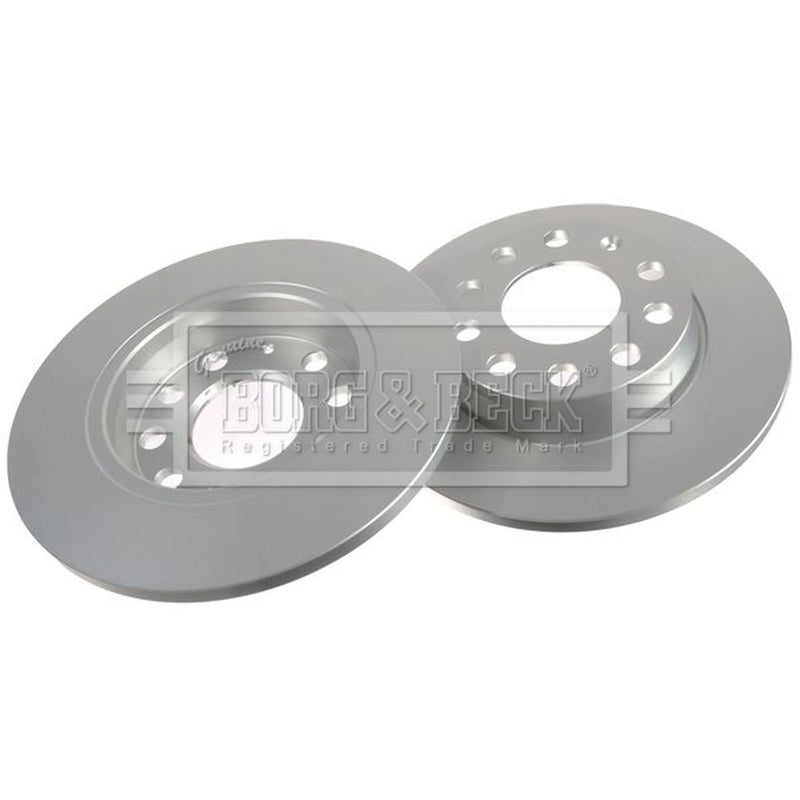 Borg & Beck Front & Rear Brake Discs & Pads fits Audi A4 B7 2006-2009 1.8