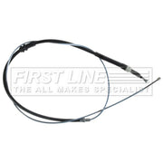 First Line Handbrake Cable Left Rear fits VW Caddy Alltrack IV 2015-2020
