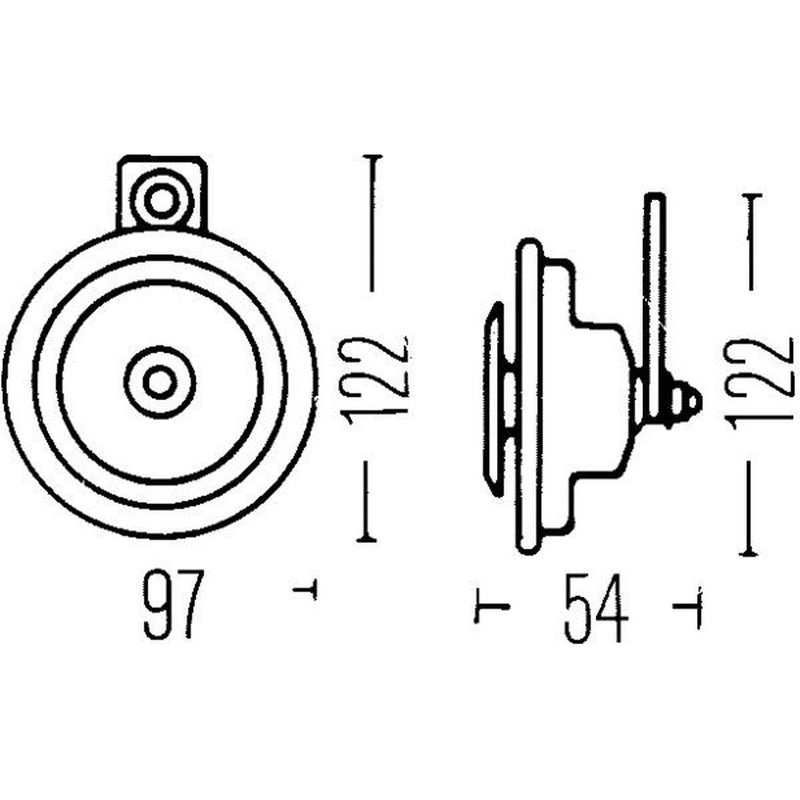 Hella Car Horn Signal Unit