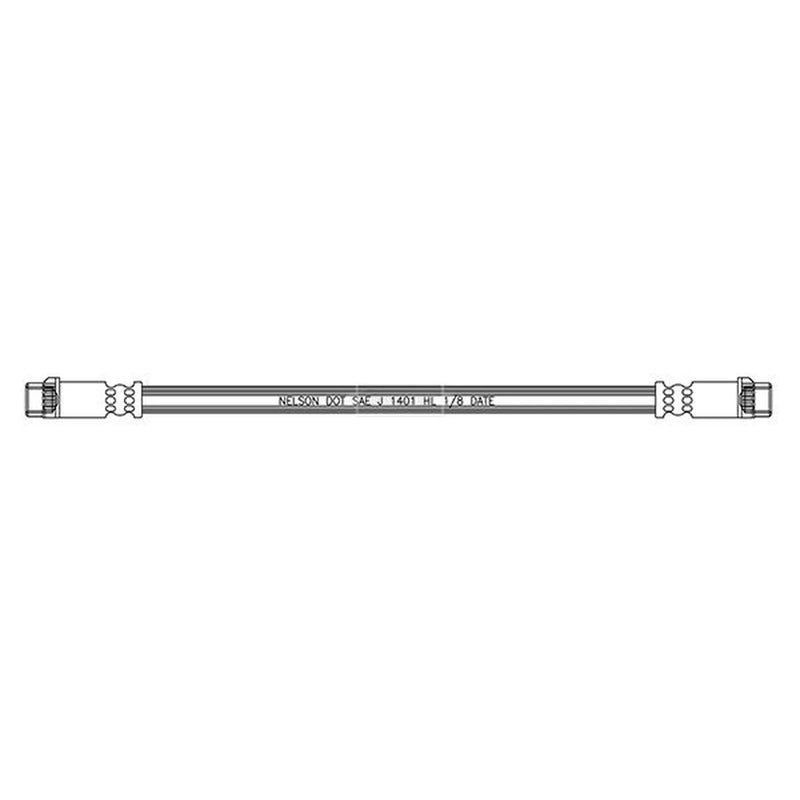 Borg & Beck Brake Hydraulic Hose Line inner BBH7837