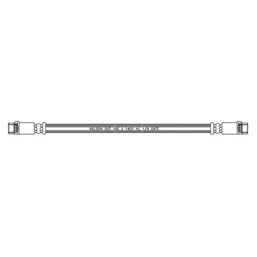 Borg & Beck Brake Hydraulic Hose Line inner BBH7837