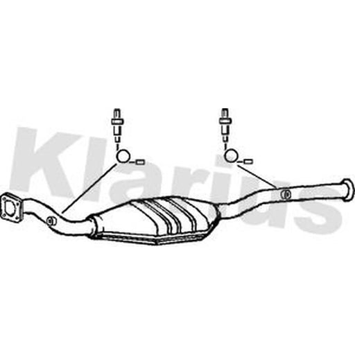 Klarius Catalyst Type Approved With Pipe Front fits Volvo 850 1991-1996 2.0 2.4
