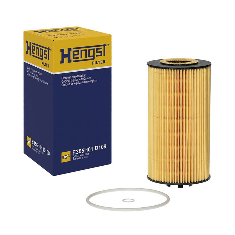 Hengst Engine Oil Filter fits Audi A4 B6 2003-2005