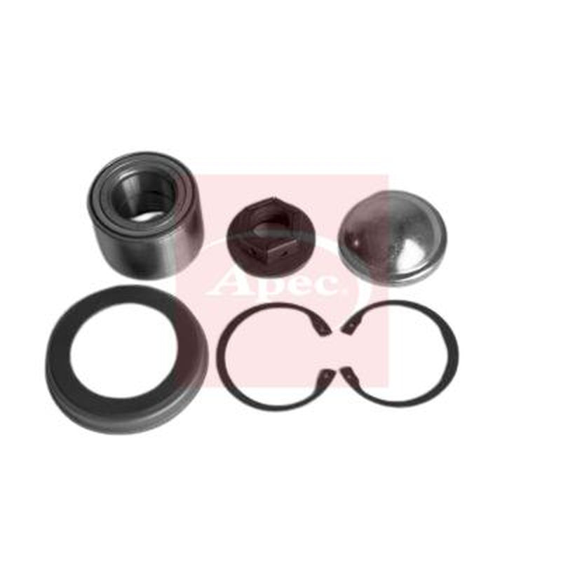 Apec Wheel Bearing Kit fits Ford Fiesta V 2001-2010 1.25 1.3 1.4 1.6