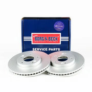 Borg & Beck Front & Rear Brake Discs & Pads fits Hyundai Xg 1998-2005