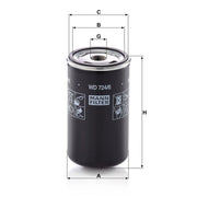 MANN-FILTER Automatic Transmission Hydraulic Filter fits Mercedes-Benz Unimog
